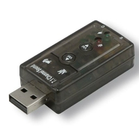 Carte son USB 2.0 MCL vers audio effets 7.1