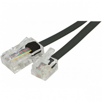 Cordon Tél RJ11 vers RJ45 3M Noir