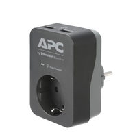 Prise protégée APC Essential SurgeArrest 1 prise 2 USB