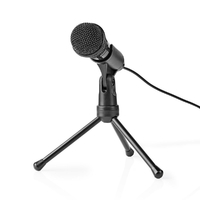 Microphone NEDIS MICTJ100BK Filaire