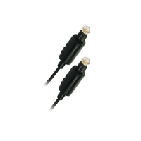 Câble fibre optique APM 416010 Toslink Mâle Mâle 5m Noir