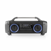 Enceinte nomade NEDIS Party Boombox SPBB300BK