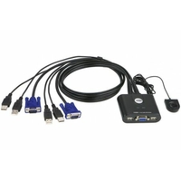 Switch KVM ATEN CS22U VGA USB Multiplateforme