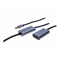 Rallonge amplifiée USB 3.0 10m Actif jusqu'à 30m