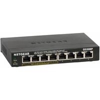 Switch NETGEAR GS308P-100PES 4 Ports Gigabit + 4 PoE