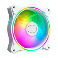 Ventilateur COOLER MASTER MasterFan MF120 Halo ARGB Blanc