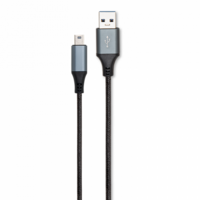 Câble RADIOLA USB 2.0 Mâle vers Mini USB B Mâle 2m Noir