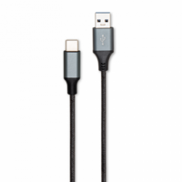 Câble RADIOLA USB 2.0 vers USB Type-C Nylon 1m Noir