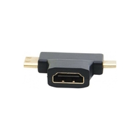 Adaptateur HDMI Femelle vers Mini et Micro HDMI Mâle