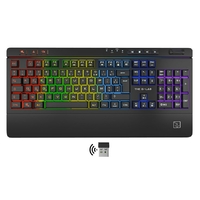 Clavier THE G-LAB Keyz Titanium Sans Fil RGB