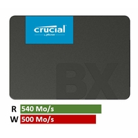 SSD 2.5 CRUCIAL BX500 480 Go