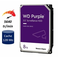 HDD 3.5 WESTERN DIGITAL Purple WD84PURX 8 To