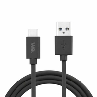 Câble WE CONNECT USB Mâle vers USB-C Mâle 1m Noir