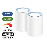 Pack de 2 routeurs WE CONNECT Mesh Wi-Fi AX1800
