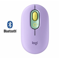 Souris LOGITECH Pop Mouse Bluetooth Violet Vert