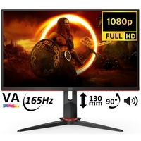 Ecran Pc AOC 24G2SU/BK 23,8" HDMI DP 165Hz