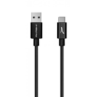Câble AKASHI USB Mâle vers USB-C Mâle 2.1A 2m Noir
