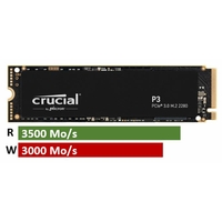 SSD M.2 NVMe CRUCIAL P3 2To