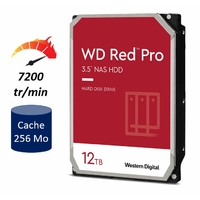 HDD 3.5 WESTERN DIGITAL Red Pro WD121KFBX 12 To