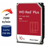 HDD 3.5 WESTERN DIGITAL Red Plus WD101EFBX 10 To