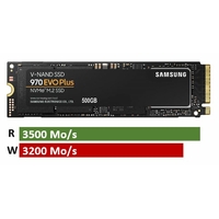 SSD M.2 NVMe SAMSUNG 970 EVO Plus 500 Go