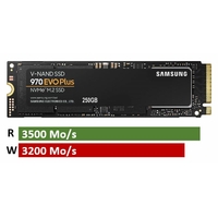 SSD M.2 NVMe SAMSUNG 970 EVO Plus 250 Go