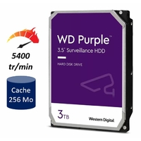 HDD 3.5 WESTERN DIGITAL Purple WD33PURZ 3 To