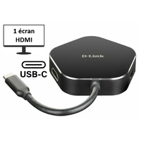 Station d'accueil USB-C D-LINK DUB-M420 4en1
