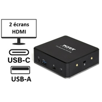 Station d'accueil USB-A et USB-C PORT DESIGNS 901908