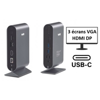 Station d'accueil USB-C WE CONNECT 17 ports