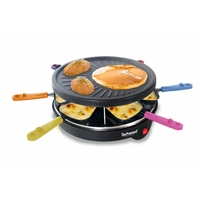 Raclette Grill TECHWOOD TRA-64 pour 6 personnes 800W