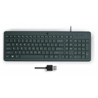 Clavier HP 150 664R5AA Filaire Noir