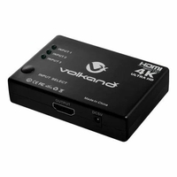 Switch HDMI VOLKANO VK-20211-BK 3 entrées 1 sortie