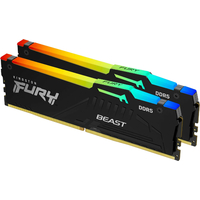 DIMM KINGSTON Fury Beast 2x16Go DDR5 5600 MHz LED