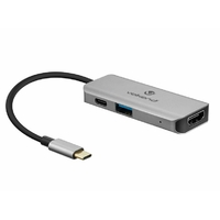 Adaptateur USB-C VOLKANO VK-20209-BK 3en1