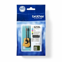 Cartouche d'encre BROTHER LC421XLVAL Multipack