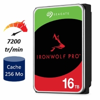 HDD 3.5 SEAGATE IronWolf Pro ST16000NT001 16To