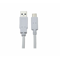 Câble APM 570368 USB-A vers USB-C 1m Blanc