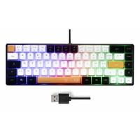 Clavier THE G-LAB Keyz Hydrogen BKWO RGB Filaire