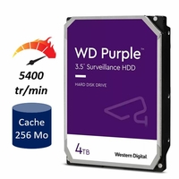 HDD 3.5 WESTERN DIGITAL WD Purple WD43PURZ 4To