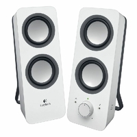 Haut-parleurs LOGITECH Z200 Blanc Filaire 10W