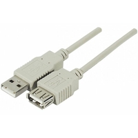 Rallonge USB 2.0 Type AA Mâle vers Femelle 2m