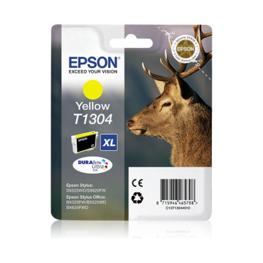 Consommables informatique cartouche d'encre EPSON Cerf Jaune infinytech reunion