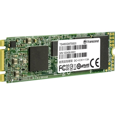 Matériels informatique disque SSD M.2 TRANSCEND MTS820S 480 Go infinytech Réunion 1