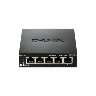 Matériels informatique switch 5 ports D-LINK DGS-105 Gigabit Ethernet infinytech Réunion 1