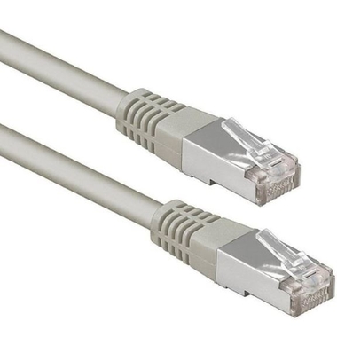Matériels informatique câble réseau MCL Cat 6 RJ45 FUTP - 10m Gris infinytech Réunion