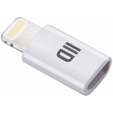 Accessoires téléphonie adaptateur D2DIFFUSION Micro USB 2.0 vers Lightning Blanc infinytech Réunion 1