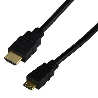 Matériels informatique cable MCL HDMI mâle vers Mini HDMI mâle 2m infinytech Réunion 1