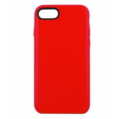 Accessoires téléphonie coque en cuir MOOOV pour iPhone 6 et 6S Rouge infinytech Réunion 1