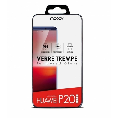 Accessoires téléphonie verre trempé MOOOV pour Huawei P20 Lite infinytech Réunion 2